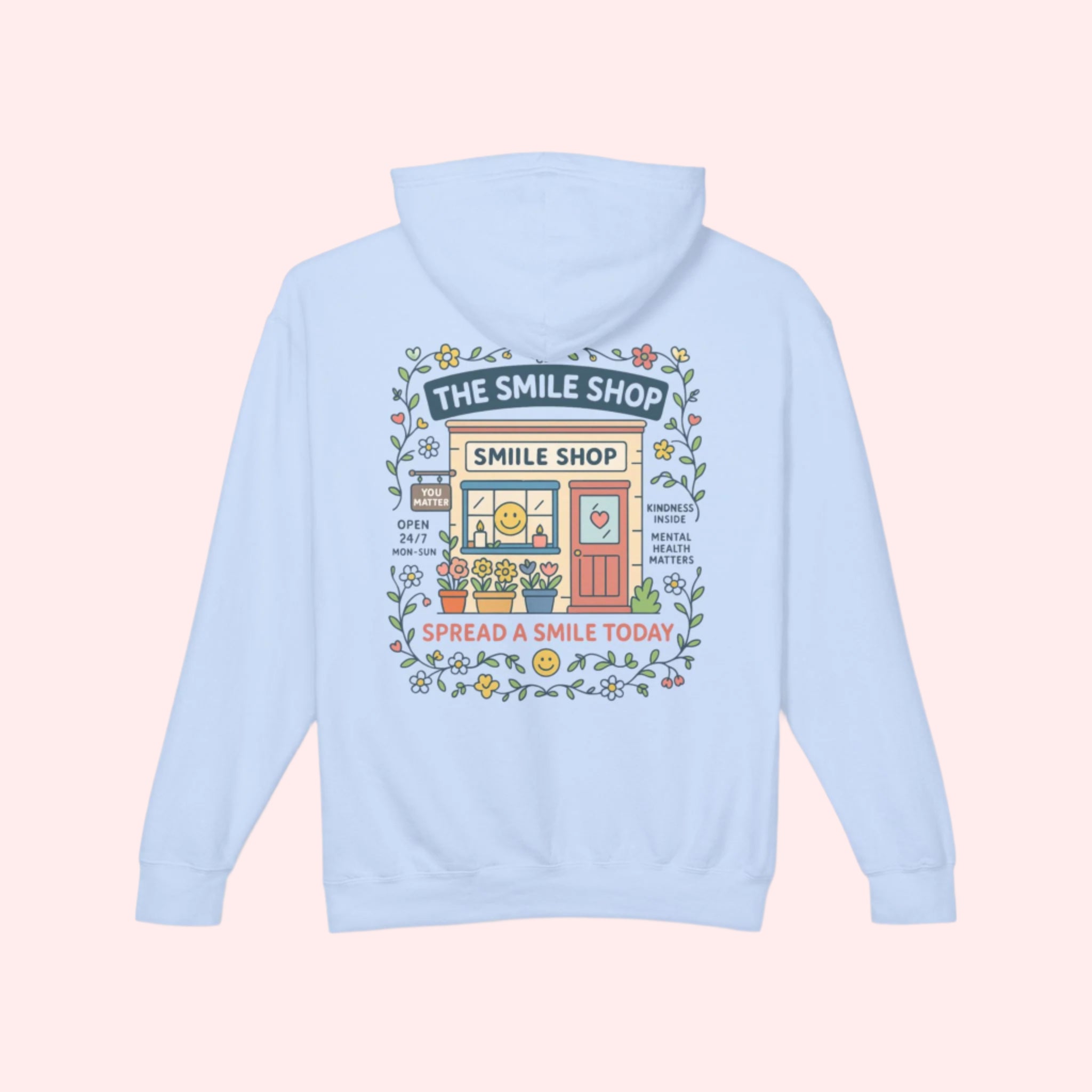 Smile "Flower Shop" Hoodie - Smile Clothing