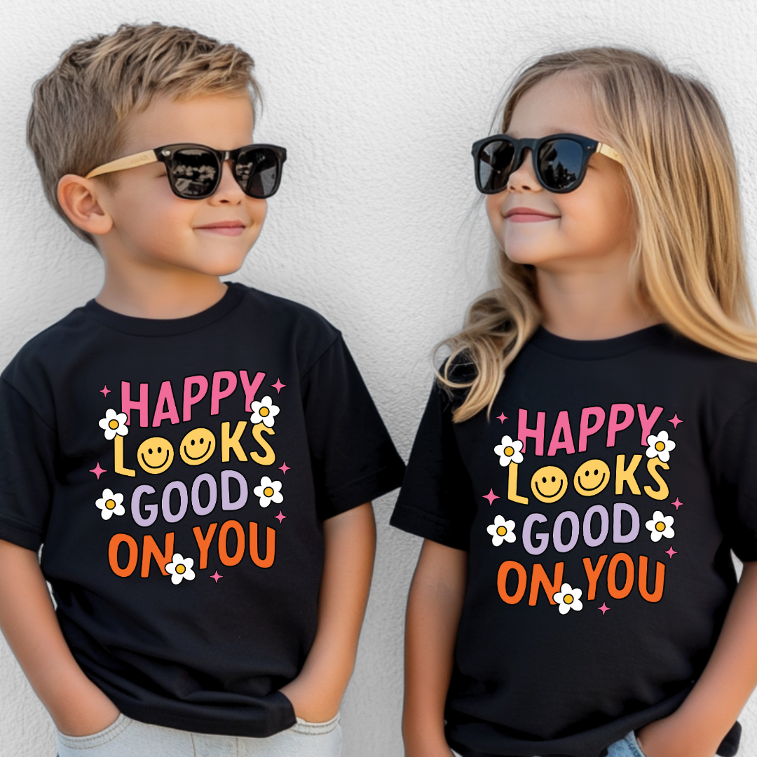 Kids Happy Looks Good Shirt