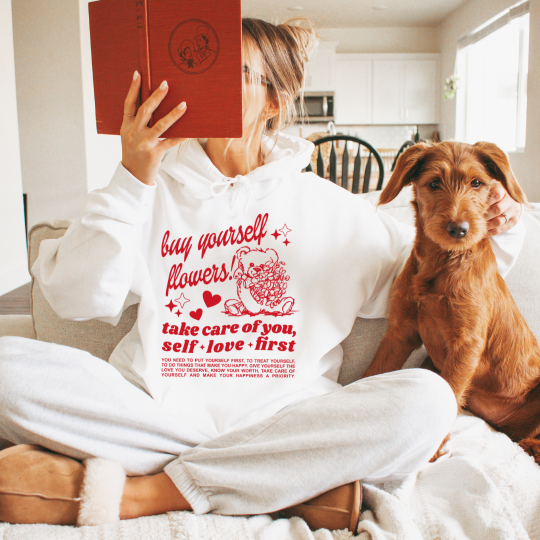 Buy Yourself Flowers Hoodie