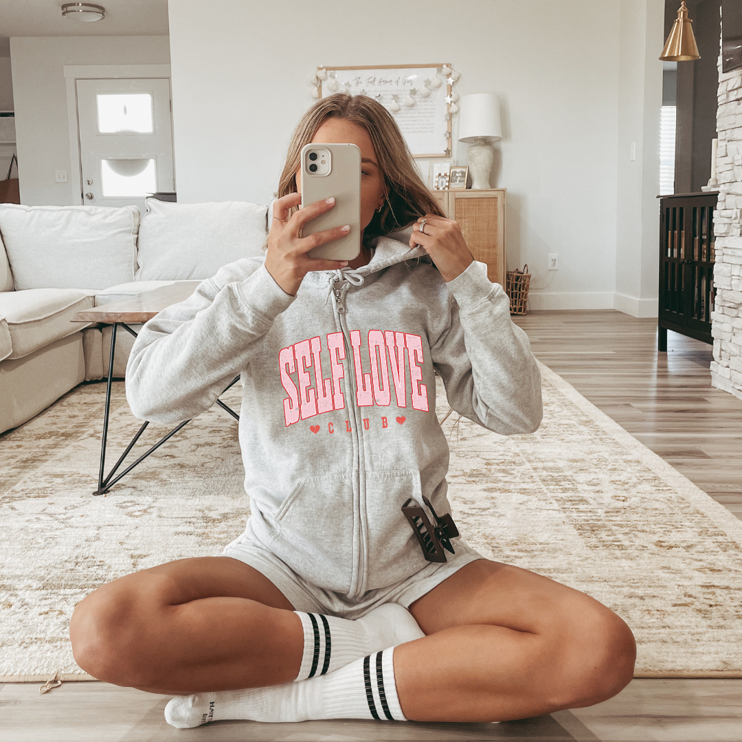 Self Love Zip Hoodie