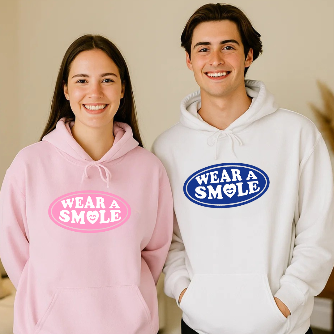 Wear A Smile Oversized Hoodie