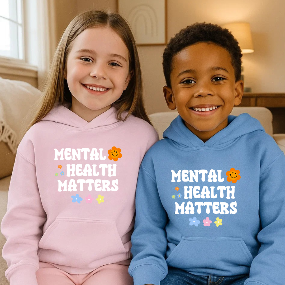 Mental Health Matters Kids Hoodie - Smile Clothing