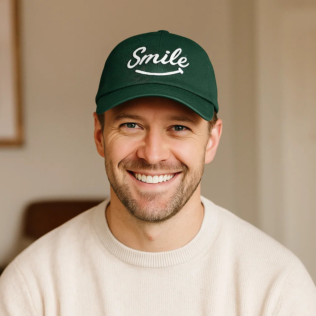 Smile Signature Hat Spruce - Smile Clothing