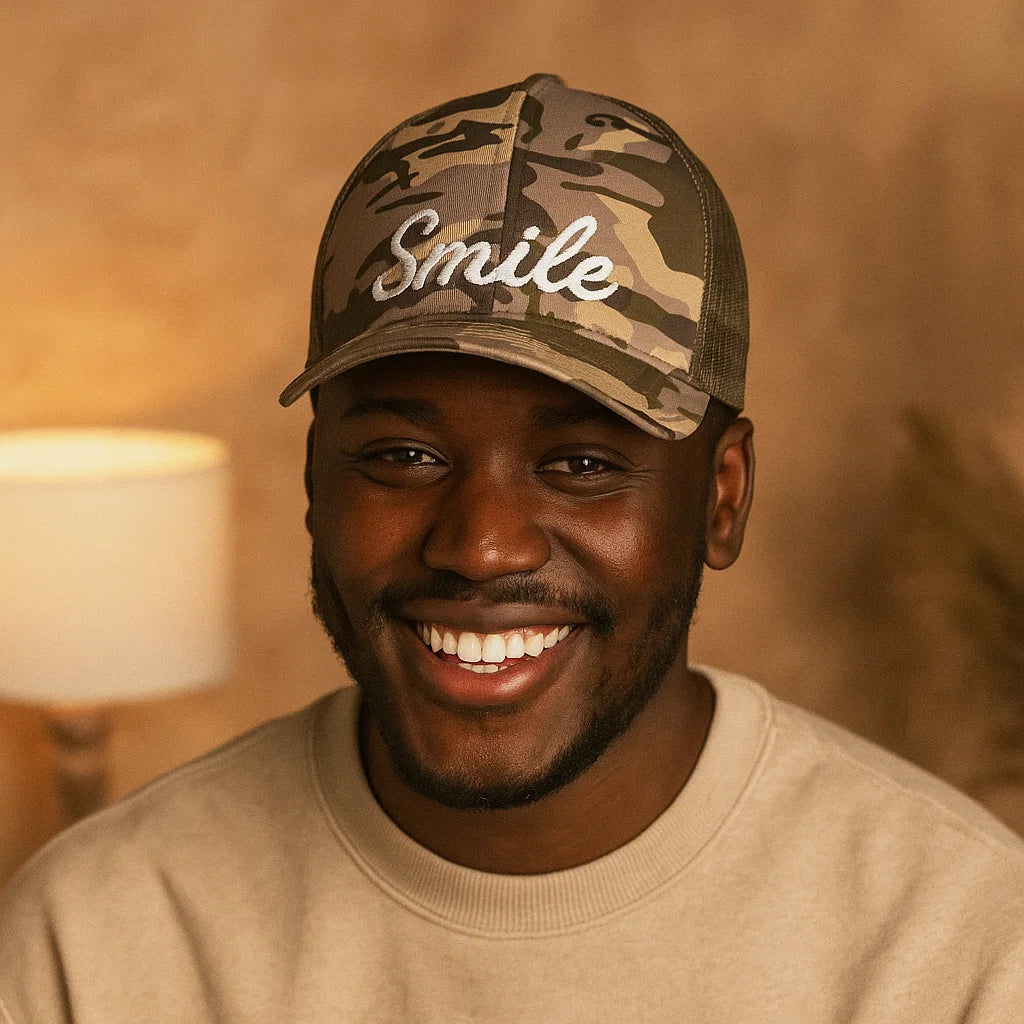 Smile Camouflage Hat - Smile Clothing