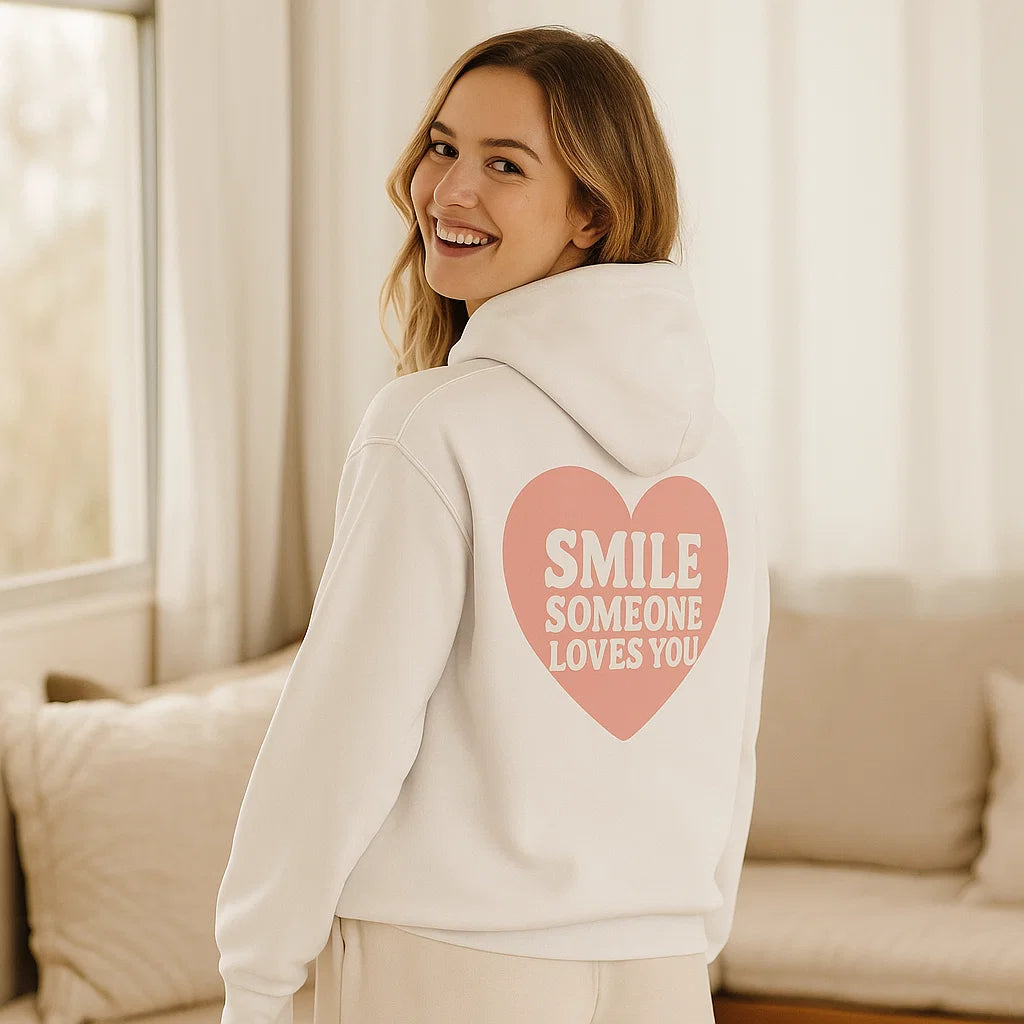 Smile “Someone Loves You” Hoodie