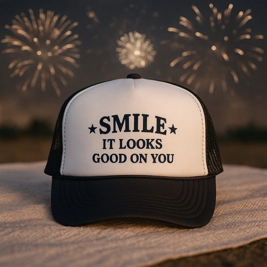 Smile It Looks Good On You Hat