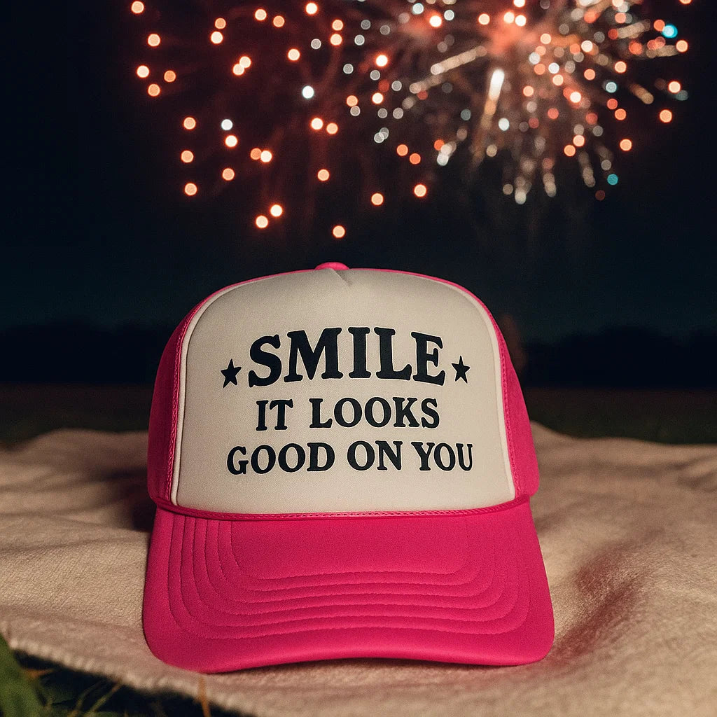 Smile It Looks Good On You Hat
