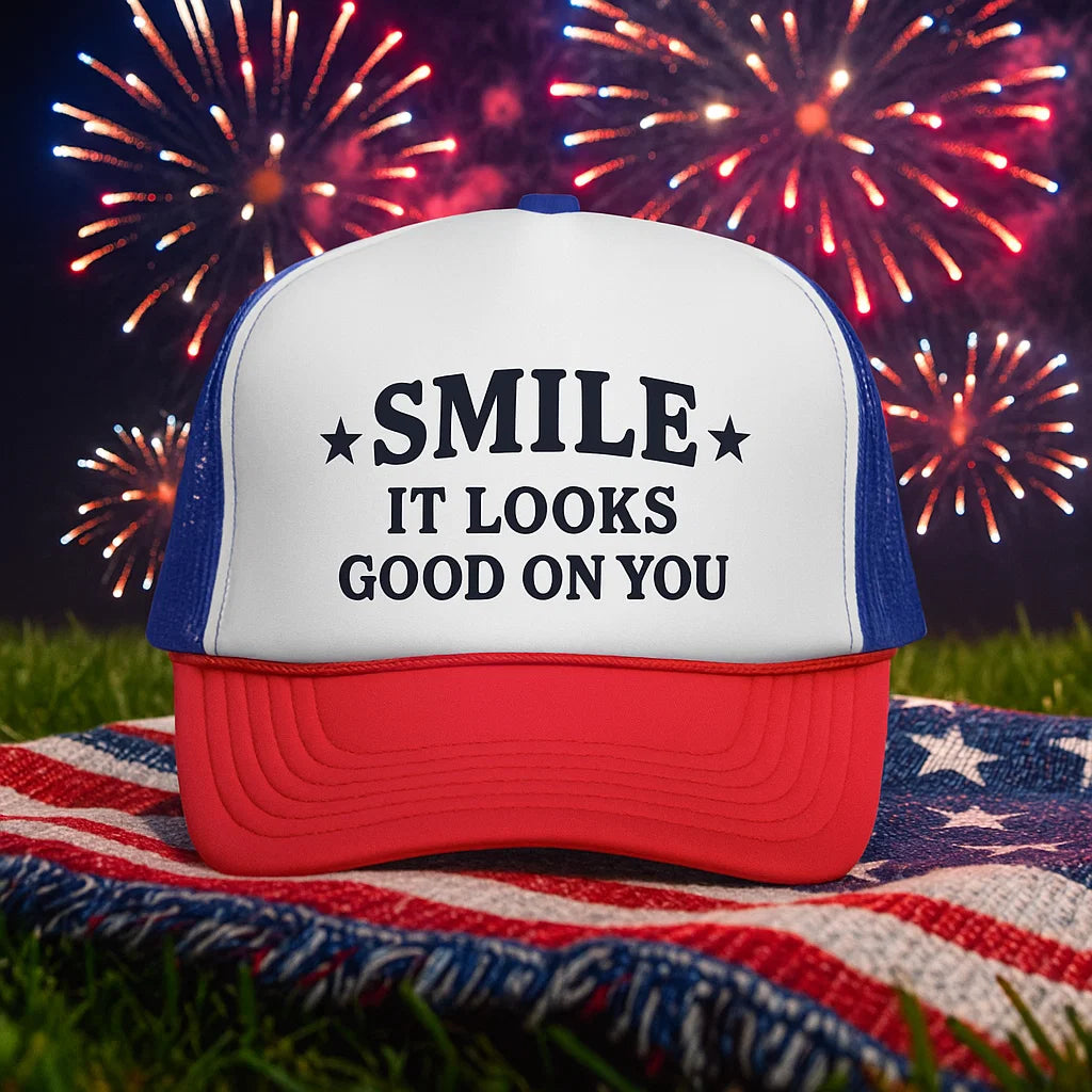 Smile It Looks Good On You Hat