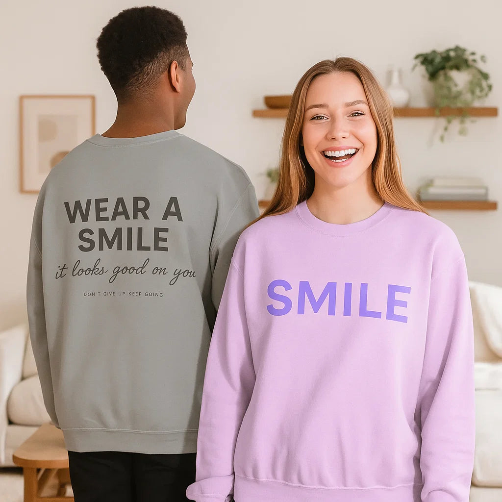 Stay Smiling Crewneck - Smile Clothing
