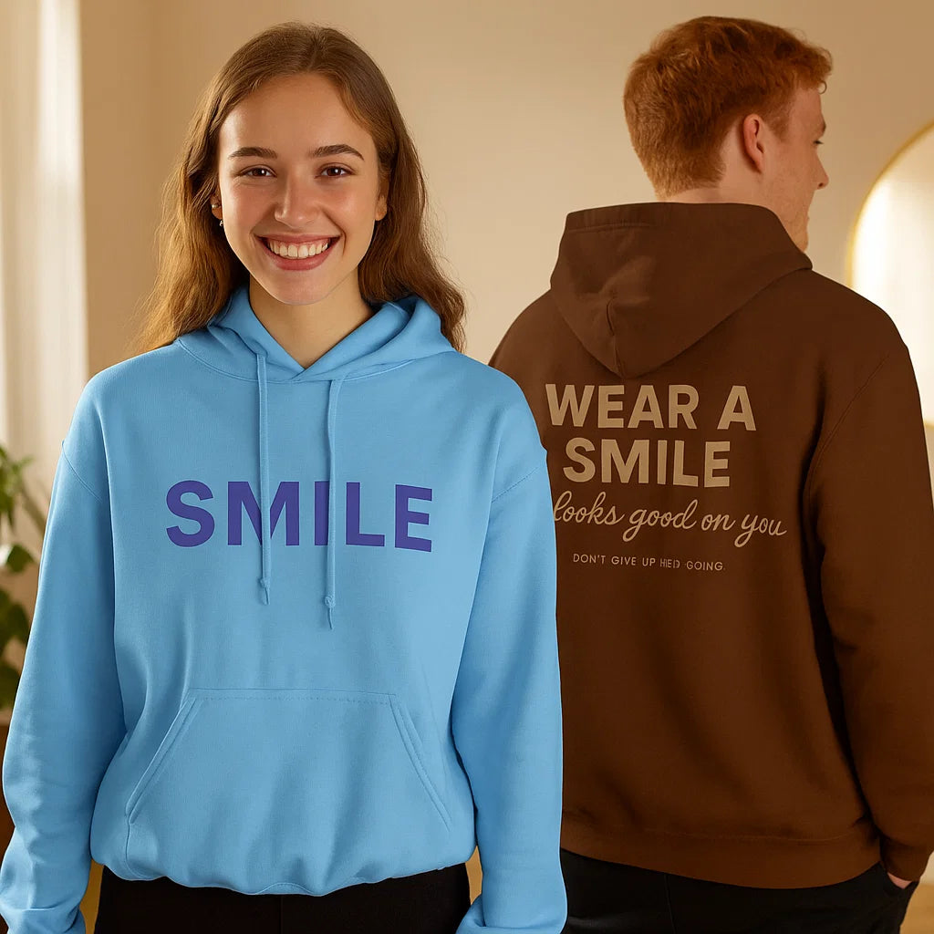 Stay Smiling Hoodie - Smile Clothing