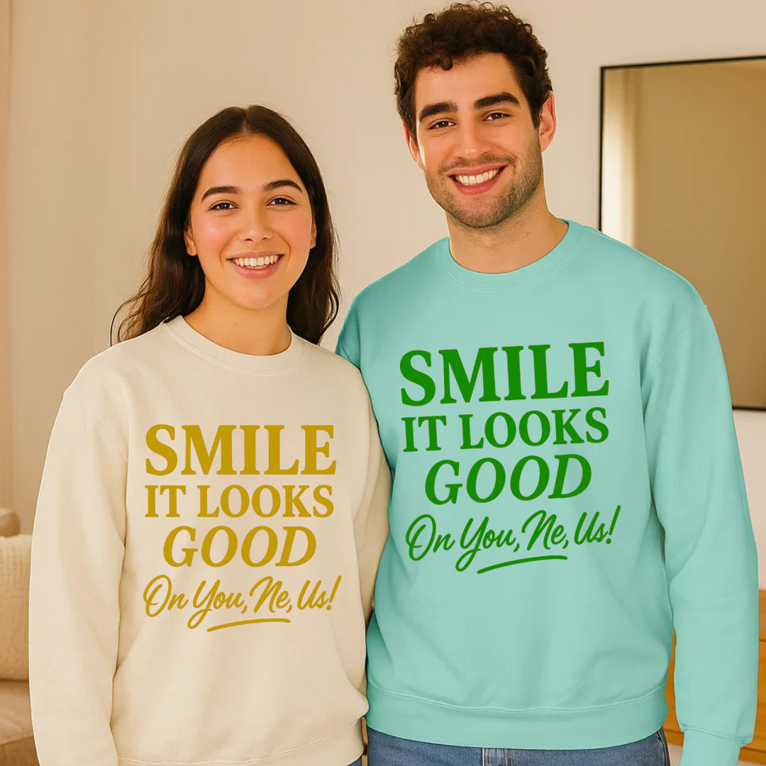 Share A Smile Crewneck - Smile Clothing