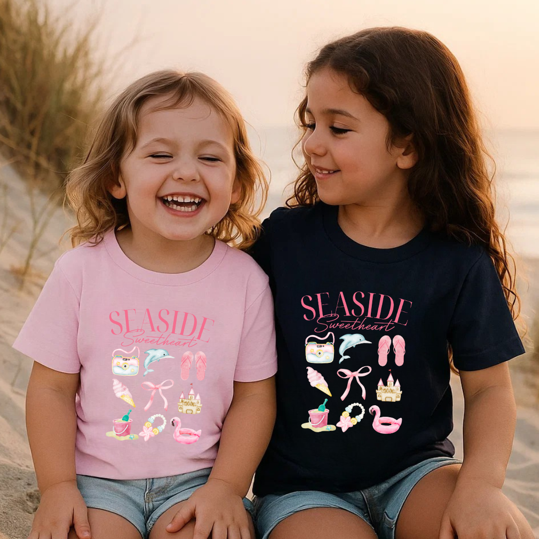 Seaside Sweetheart Toddler Shirt - Smile Clothing