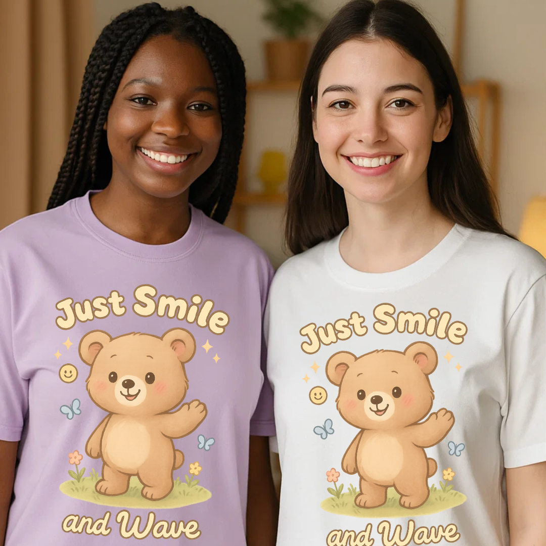 Just Smile and Wave Shirt - Smile Clothing