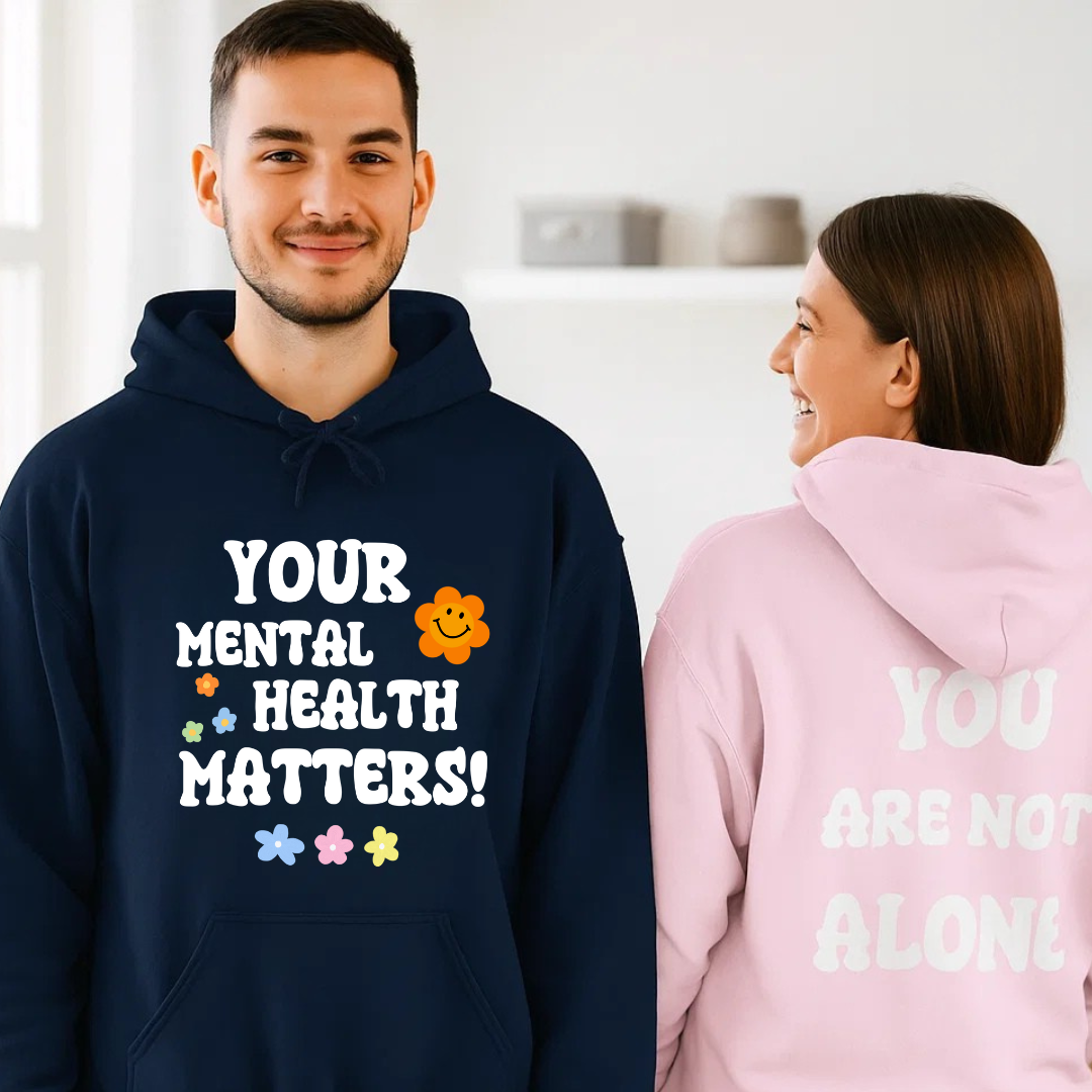 Mental Health Matters Hoodie - Smile Clothing