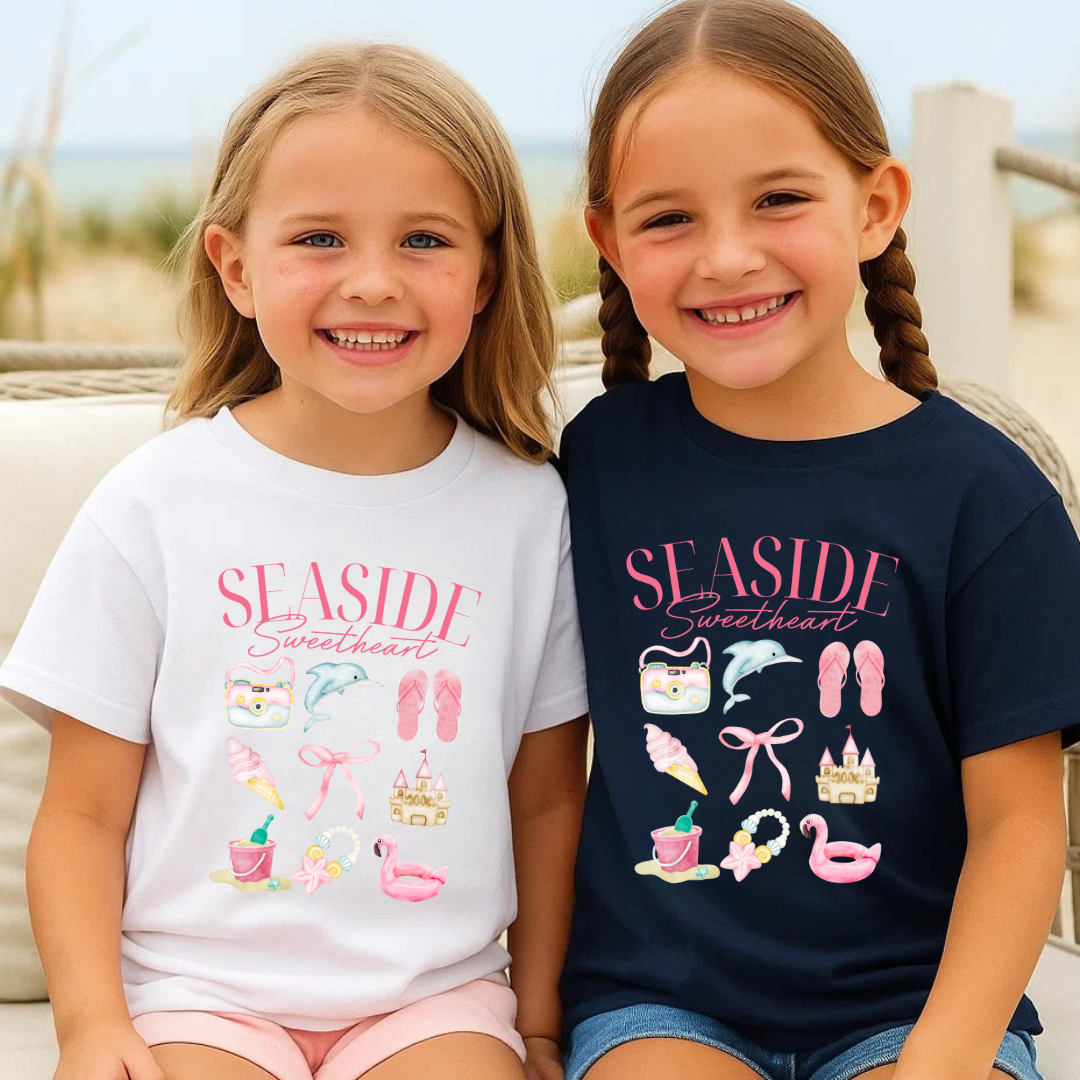 Kids Seaside Sweetheart Shirt - Smile Clothing