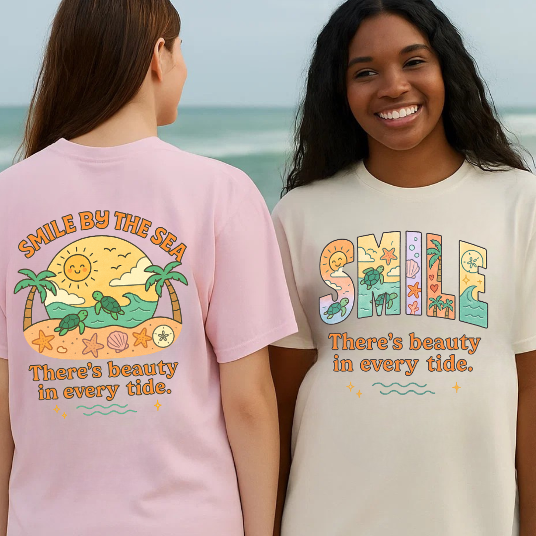 Smile “There’s Beauty In Every Tide” Shirt - Smile Clothing